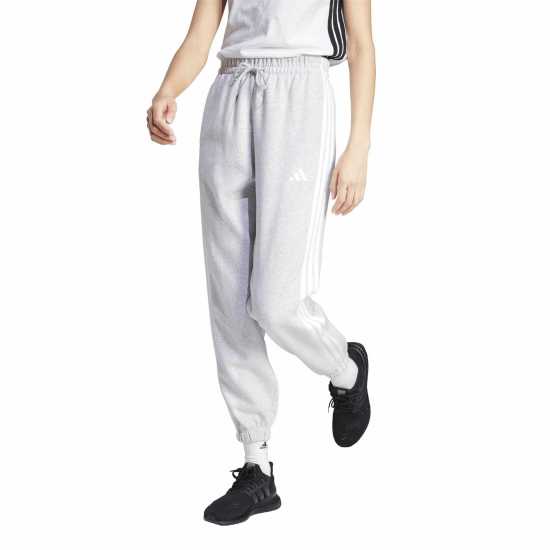 Adidas Essentials 3-Stripes Pants Slim Womens Grey 
