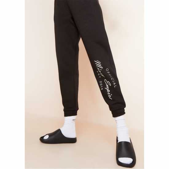 Дамски долнища на анцуг Missy Empire Empire Slogan Joggers Missy Empire Empire Slogan Joggers Дамски долнища на анцуг