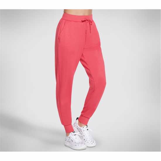Skechers Closed Hem Fleece Joggers Червен/Розов Skechers Closed Hem Fleece Joggers Червен/Розов