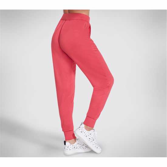 Skechers Closed Hem Fleece Joggers Червен/Розов Skechers Closed Hem Fleece Joggers Червен/Розов