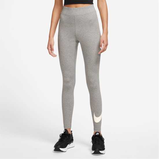 Nike Sportswear Essential Women's Mid-Rise Swoosh Leggings  Дамско трико и клинове