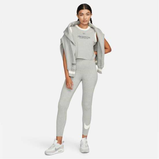 Nike Sportswear Essential Women's Mid-Rise Swoosh Leggings  Дамско трико и клинове