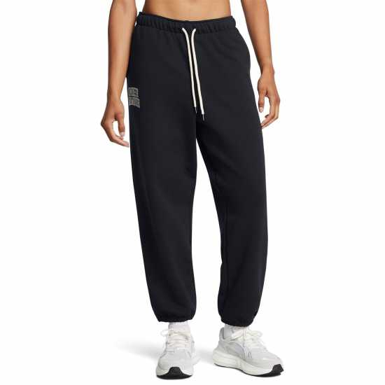 Under Armour Women's Closed Hem Fleece Joggers Черно 