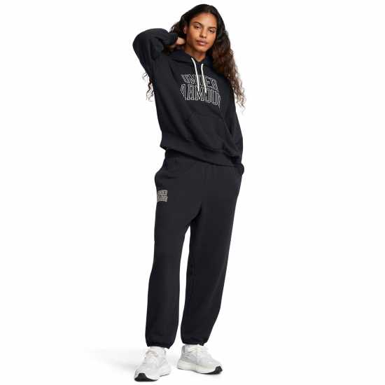 Under Armour Women's Closed Hem Fleece Joggers Черно 