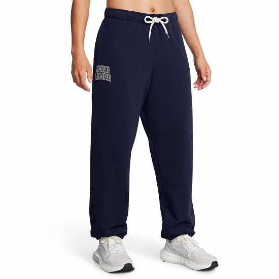 Under Armour Hwt Terry Jog Ld99 Blue Дамски долнища на анцуг