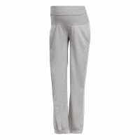 Adidas Maternity Pants Womens Grey/White Дамски долнища на анцуг