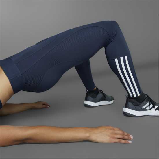 Adidas Hyperglam Full-Length Ribbed Leggings Womens Adidas Hyperglam Full-Length Ribbed Leggings Womens