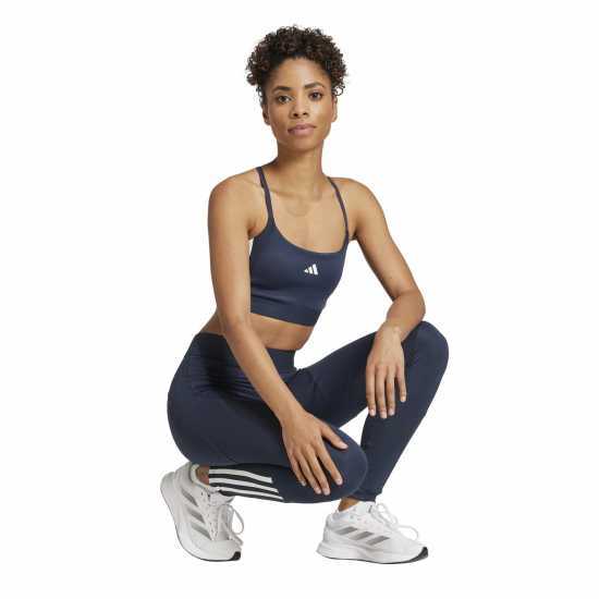 Adidas Hyperglam Full-Length Ribbed Leggings Womens Adidas Hyperglam Full-Length Ribbed Leggings Womens