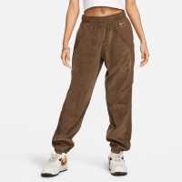 Nike Air Women's Corduroy Fleece Miid-Rise Pants Cacao/Brown Дамски долнища на анцуг