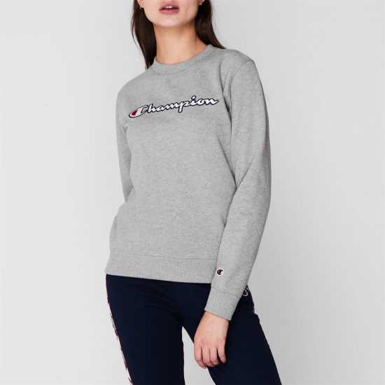 Дамски пуловери Champion Блуза Обло Деколте Script Crew Neck Sweatshirt Champion Блуза Обло Деколте Script Crew Neck Sweatshirt Дамски пуловери