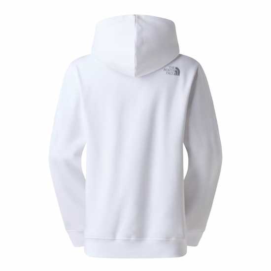 The North Face Drew Peak Hoodie Womens TNF White/Frost The North Face Drew Peak Hoodie Womens TNF White/Frost