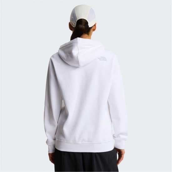 The North Face Drew Peak Hoodie Womens TNF White/Frost The North Face Drew Peak Hoodie Womens TNF White/Frost