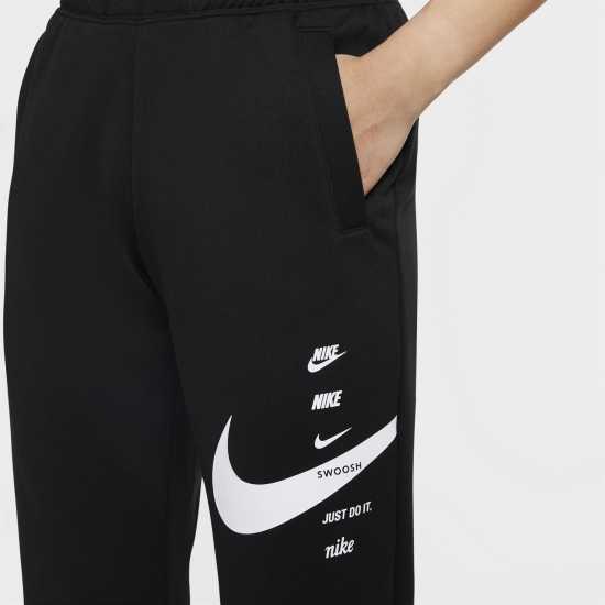 Nike Дамско Долнище Полар Sportswear Swoosh Fleece Pants Ladies