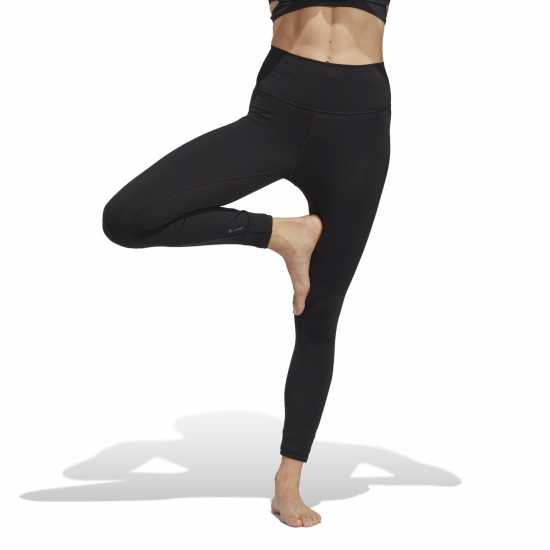 Adidas Cut-Out Yoga Tights Womens Adidas Cut-Out Yoga Tights Womens