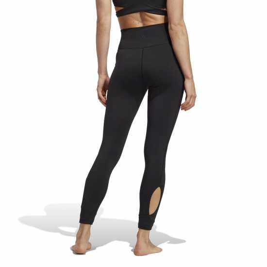 Adidas Cut-Out Yoga Tights Womens Adidas Cut-Out Yoga Tights Womens