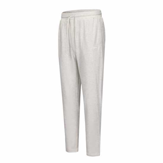 Slazenger Interlock Open Hem Pant Womens Ледено сиво марл Дамски долнища на анцуг