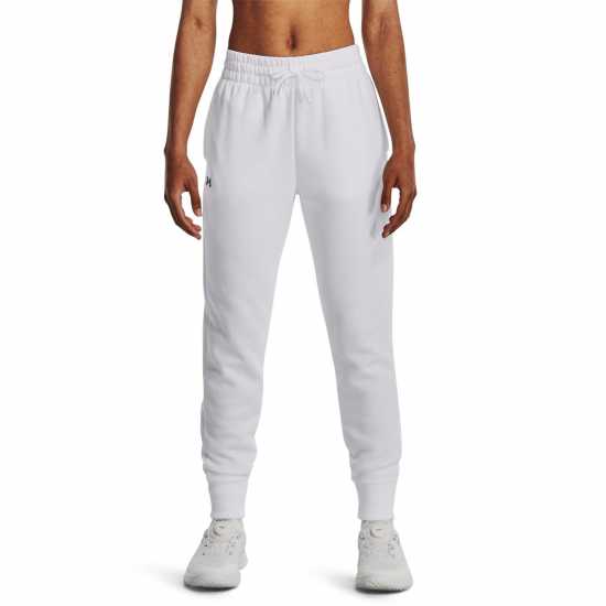 Under Armour Мъжко Спортно Долнище Rival Fleece Joggers Mens Бяло Дамски долнища на анцуг