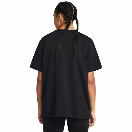 Дамски тениски и фланелки Under Armour Campus Oversize Short Sleeve T-Shirt Womens Черно Under Armour Campus Oversize Short Sleeve T-Shirt Womens Черно Дамски тениски и фланелки