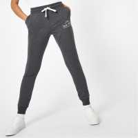 Jack Wills Hunston Joggers Тъмно сиво марл Дамски долнища на анцуг
