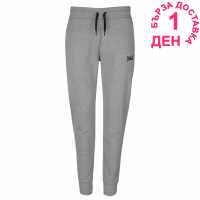 Everlast Дамски Анцуг За Тичане Jogging Bottoms Ladies Grey Marl Дамски долнища на анцуг