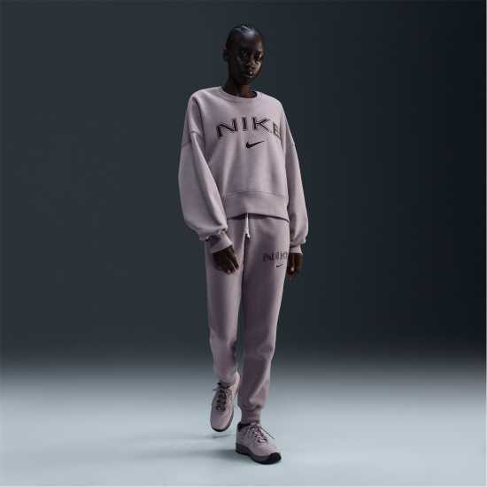 Nike Sportswear Phoenix Fleece Women's Mid-Rise Logo Sweatpants  Дамски долнища на анцуг