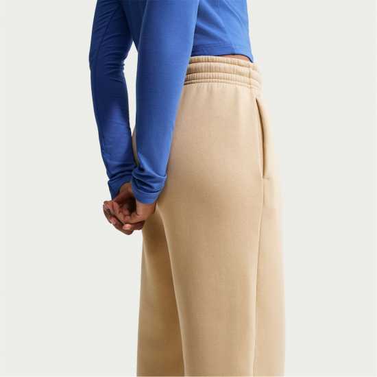 Nike Sportswear Phoenix Fleece Women's High-Waisted Wide-Leg Sweatpants Linen 