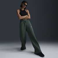 Nike Sportswear Phoenix Fleece Women's High-Waisted Wide-Leg Sweatpants Винтажно зелено Nike Sportswear Phoenix Fleece Women's High-Waisted Wide-Leg Sweatpants Винтажно зелено