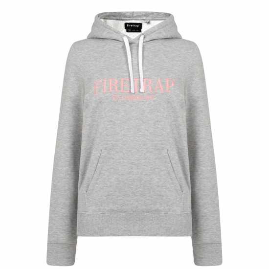 Firetrap Large Logo Hoodie  Дамски суичъри и блузи с качулки