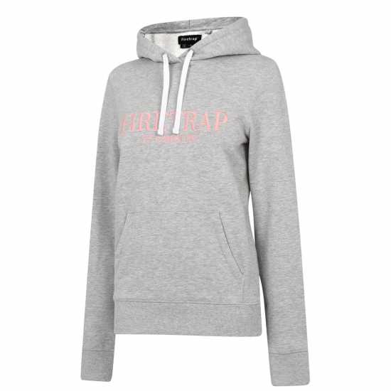 Firetrap Large Logo Hoodie  Дамски суичъри и блузи с качулки