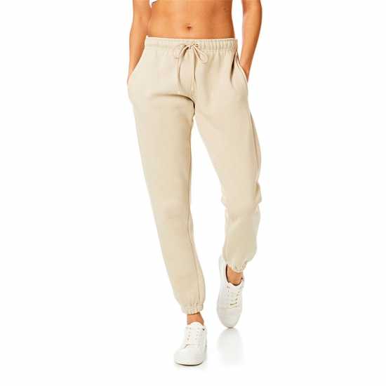 Дамски долнища на анцуг Light And Shade Cuffed Joggers Ladies Пясък Light And Shade Cuffed Joggers Ladies Пясък Дамски долнища на анцуг