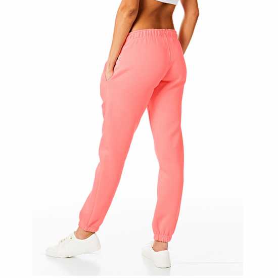 Light And Shade Cuffed Joggers Ladies Pink Дамски полар