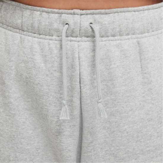 Nike Crop Slim Jogging Bottoms Womens Grey Hth/White Дамски долнища на анцуг
