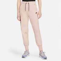 Nike Tech Fleece Jogger Womens Pink/Black Дамско облекло плюс размер
