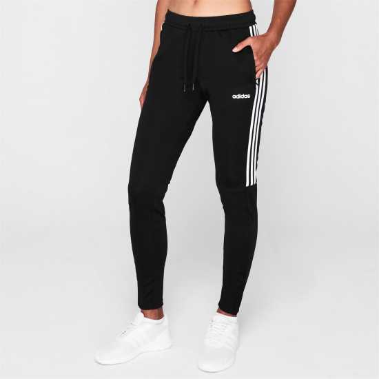 Adidas Womens Football Sereno Pants Slim Черно/Бяло Дамски спортни екипи