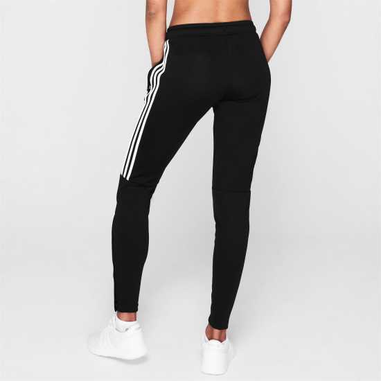 Adidas Womens Football Sereno Pants Slim Черно/Бяло Дамски спортни екипи