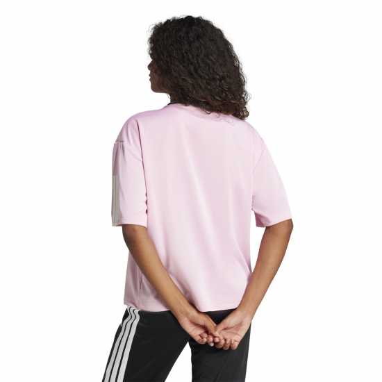 Adidas Tiro Cut 3-Stripes Colorblock Boyfriend T-Shirt  Дамски тениски и фланелки