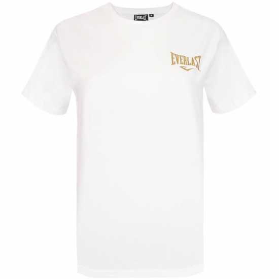 Everlast Shawnee W2 Ld99 Бяло/Злато Дамски тениски и фланелки