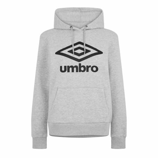 Umbro Women's Diamond Logo Hoodie Сив марл Umbro Women's Diamond Logo Hoodie Сив марл