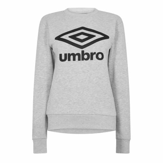 Umbro Спортна Блуза Diamond Logo Crew Sweatshirt Сив марл Umbro Спортна Блуза Diamond Logo Crew Sweatshirt Сив марл