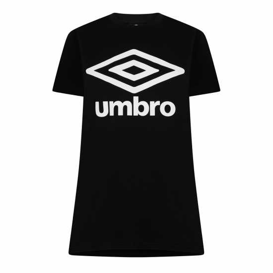 Umbro Diamond Logo T-Shirt Womens Черно Дамски тениски и фланелки