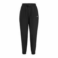 Slazenger Closed Hem Fleece Pants Womens Черно Дамско облекло плюс размер