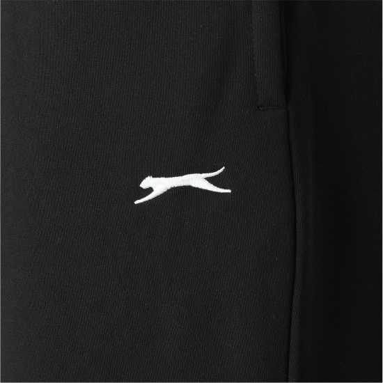Дамски долнища на анцуг Slazenger Closed Hem Fleece Pants Womens Черно Slazenger Closed Hem Fleece Pants Womens Черно Дамски долнища на анцуг