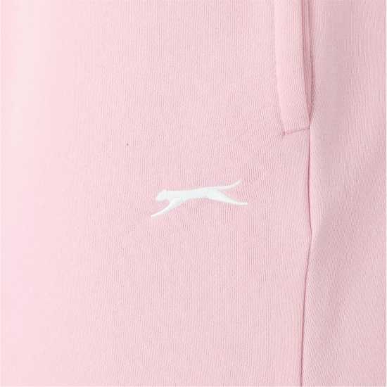 Дамски долнища на анцуг Slazenger Closed Hem Fleece Pants Womens Бебешко розово Slazenger Closed Hem Fleece Pants Womens Бебешко розово Дамски долнища на анцуг