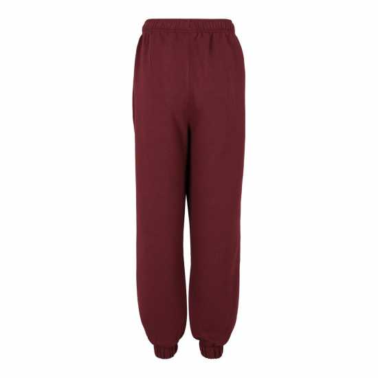 Дамски долнища на анцуг Slazenger Closed Hem Fleece Pants Womens Бордово Slazenger Closed Hem Fleece Pants Womens Бордово Дамски долнища на анцуг