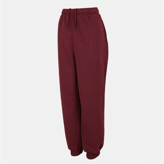 Дамски долнища на анцуг Slazenger Closed Hem Fleece Pants Womens Burgundy Slazenger Closed Hem Fleece Pants Womens Burgundy Дамски долнища на анцуг