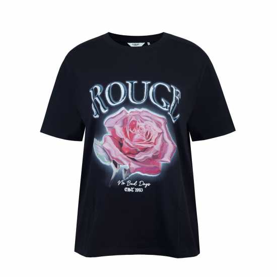 Firetrap Grunge T-Shirt Роза Дамски тениски и фланелки