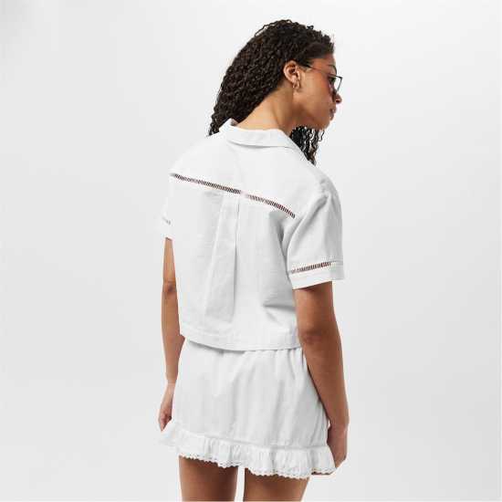 Jack Wills Linen Broderie Shirt Jack Wills Linen Broderie Shirt