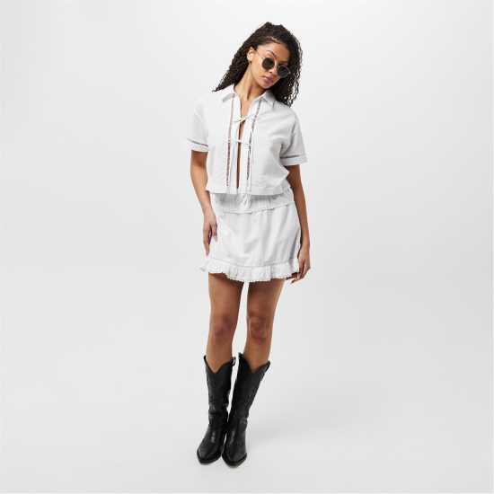 Jack Wills Linen Broderie Shirt Jack Wills Linen Broderie Shirt