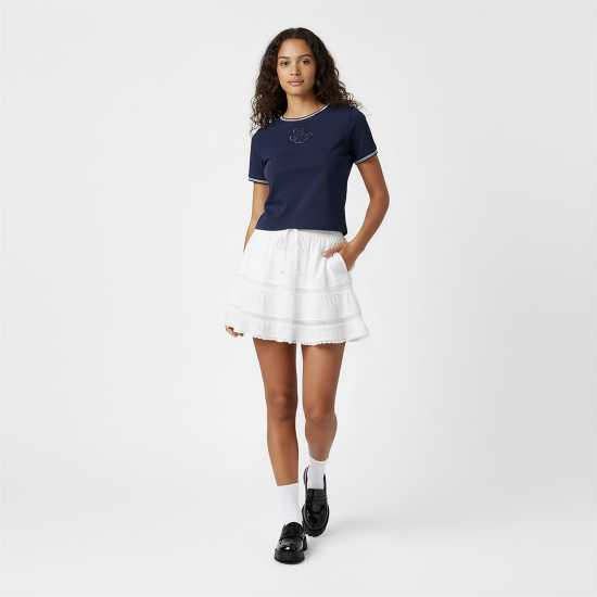 Women's Jw Logo Slim Fit T-Shirt  