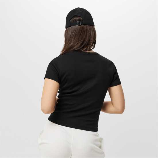 Дамски тениски и фланелки Jack Wills Baby Tee Черно Jack Wills Baby Tee Черно Дамски тениски и фланелки